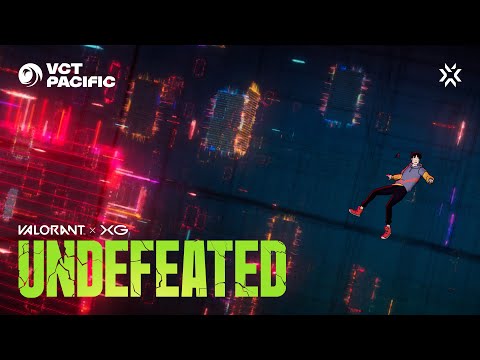 UNDEFEATED - XG & VALORANT (Official Music Video) // VCT Pacific 2024 Song