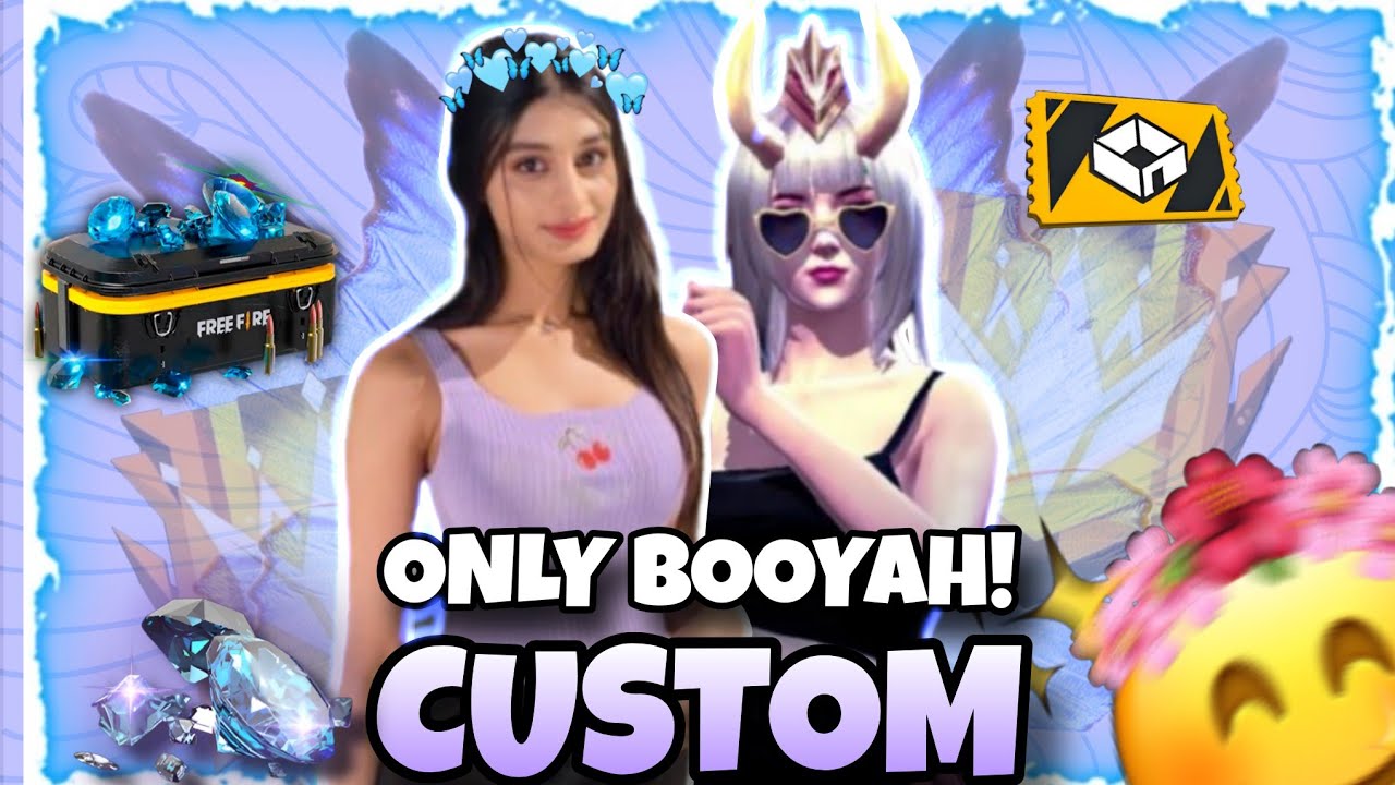 FREE FIRE LIVE CUSTOM ROOM GIVEAWAY FF LIVE DIAMOND GIVEAWAY | 