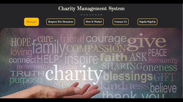 Charity Management System