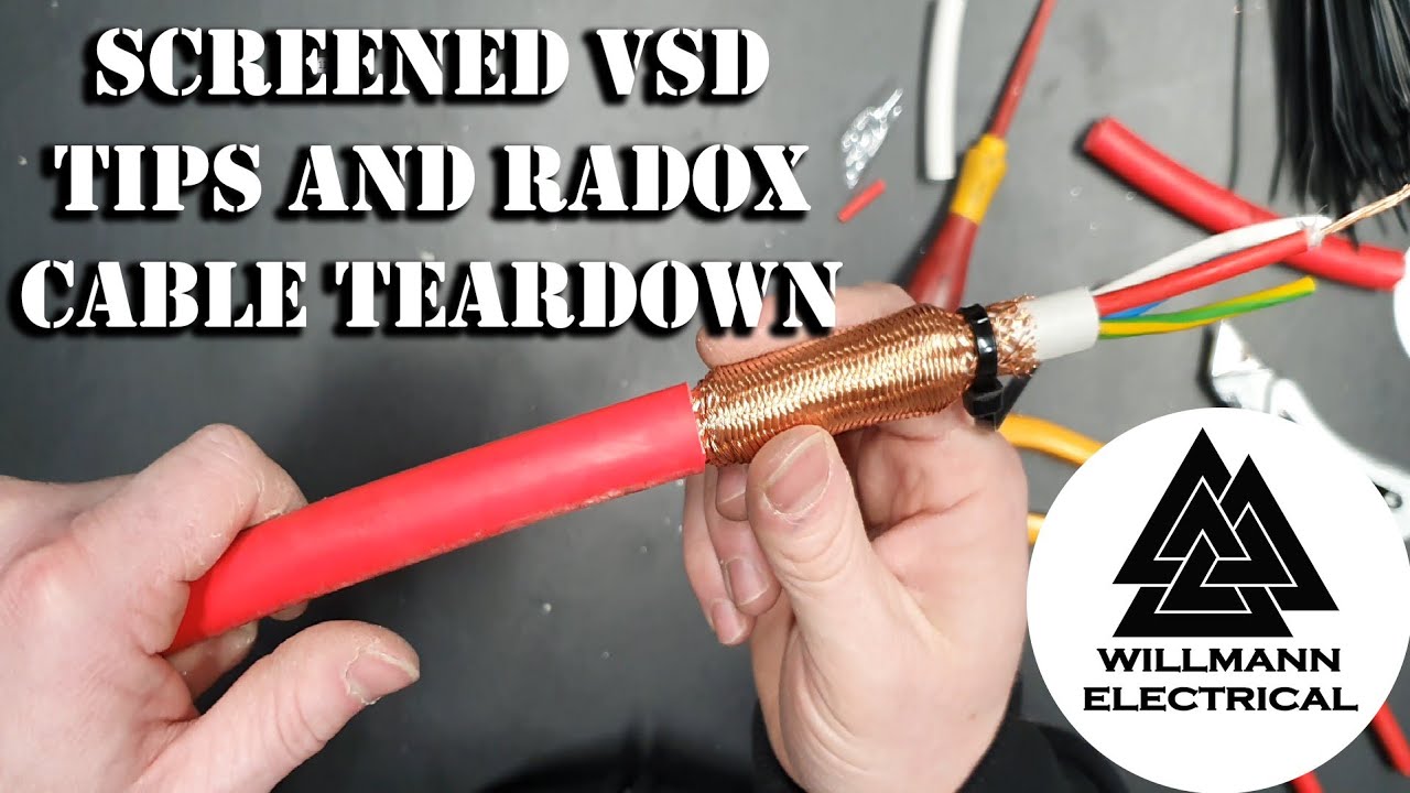 SHED TINKERING VSD cable stripping tips and a closer look at some