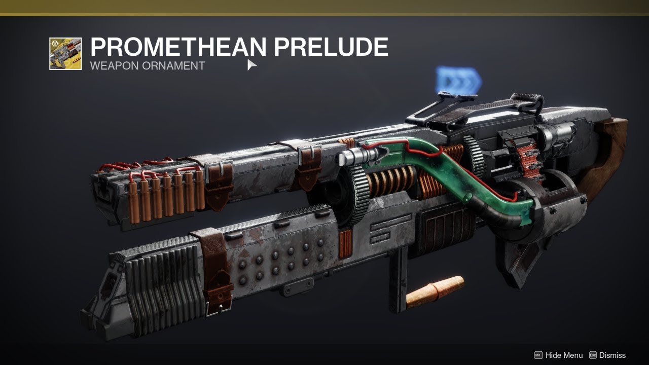 PROMETHEAN PRELUDE ORNAMENT SHOWCASE - DESTINY 2