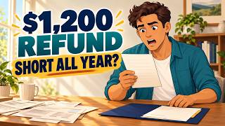 A $1,200 Tax Refund. Why Were You Short All Year