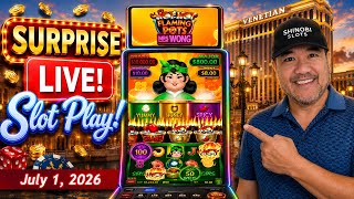 🛑 SURPRISE LIVE Slots! NEW HOT HOT FLAMING POTS Slot! #shortfeed #shorts #liveslotplay