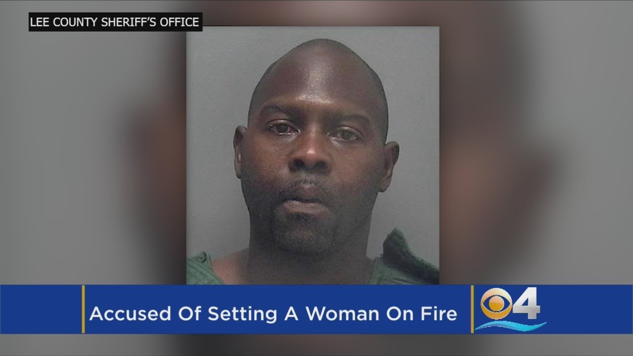 Man Accused Of Setting Woman On Fire In Ft Myers - YouTube