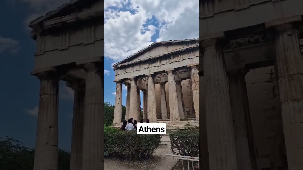 Temple of Hepphaistos , Athens , Greece  