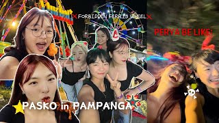 Korean Sisters Explore THE CHRISTMAS CAPITAL OF  🇵🇭 (Sooah's First Pasko & Perya 🎡) *CHAOTIC*