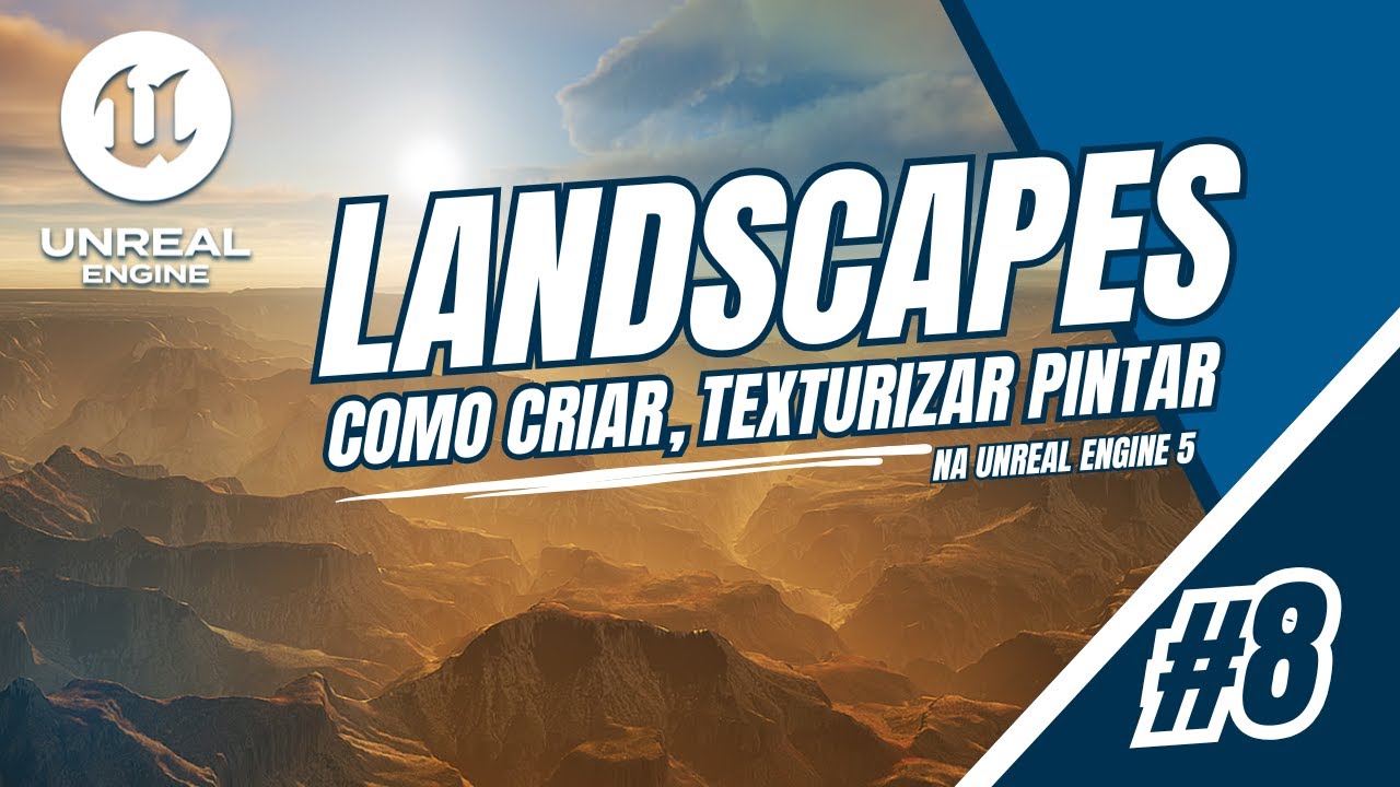 Como Criar e Pintar Terrenos no Unreal Engine 5 | #8 - YouTube