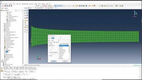 Abaqus - Linear Elastic 2D Problem
