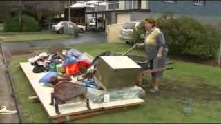 Clean-up begins after floods Net Worth