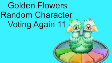 Golden Flowers Random Character Voting Again 11