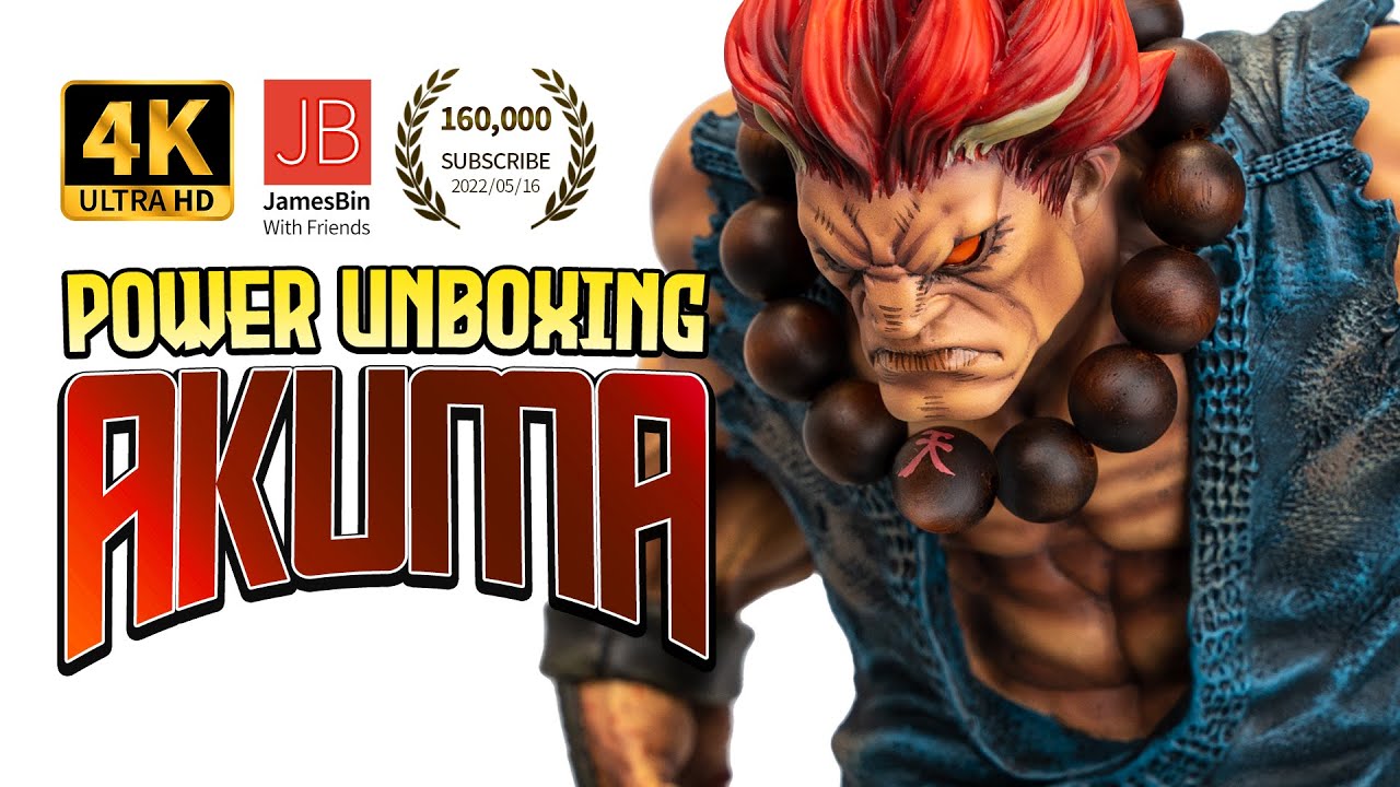 1/6 Scale Licensed Movable Akuma - Street Fighter Resin Statue