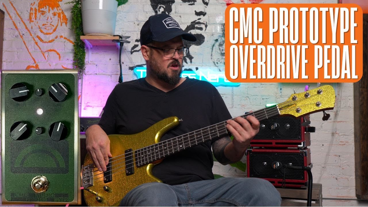 CMC AUDIO PROTOTYPE ベースエフェクター CMC Proto Type V2 Overdrive Pedal Demo - Limited Edition - YouTube
