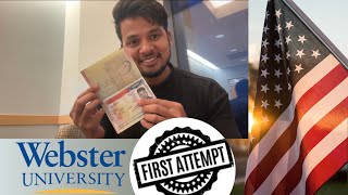 Visa accepted in 1st attempt 😊🇺🇸Almost 3 yrs gap🇺🇸