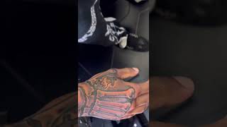 Hand tattoo