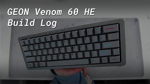 GEON Venom 60 HE Build Log