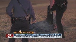 Rogers County high-speed chase