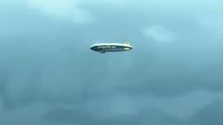 🌧️ Goodbye Goodyear Blimp!!! ☔️ Desperate to outrun rain shower!