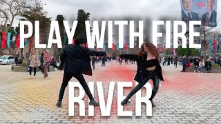 [KPOP IN PUBLIC TÜRKİYE] YEJI X HYUNJIN - RIVER + PLAY WITH FIRE DANCE COVER [TEAMWSTW] Resimi