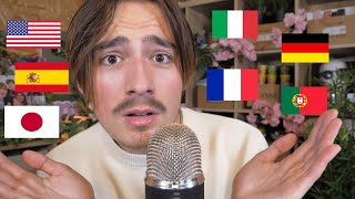 FASTEST ASMR IN DIFFERENT LANGUAGES