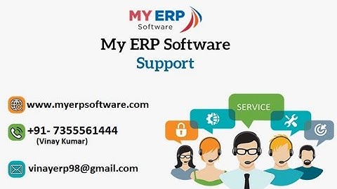 All ERP Software 5 Necessary Settings. ERP सॉफ्टवर्स की 5 जरूरी सेटिंग्स @vinayerp