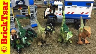 Genuine Lego Jurassic World Azul Raptor Minifigure Set Velociraptor 75917 3082 