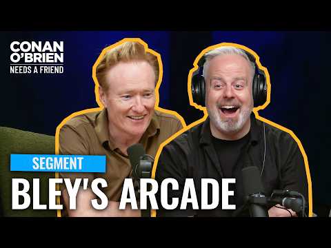 Conan Announces Team Coco's New Show "Bley's Arcade" | Conan O'Brien Needs A Friend