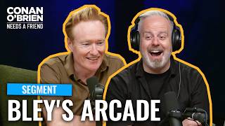 Conan Announces Team Coco's New Show Bley's Arcade | Conan O'Brien Needs A Friend