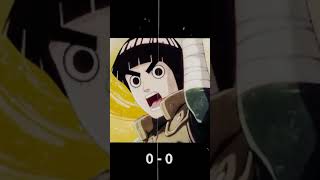 rock Lee VS naruto