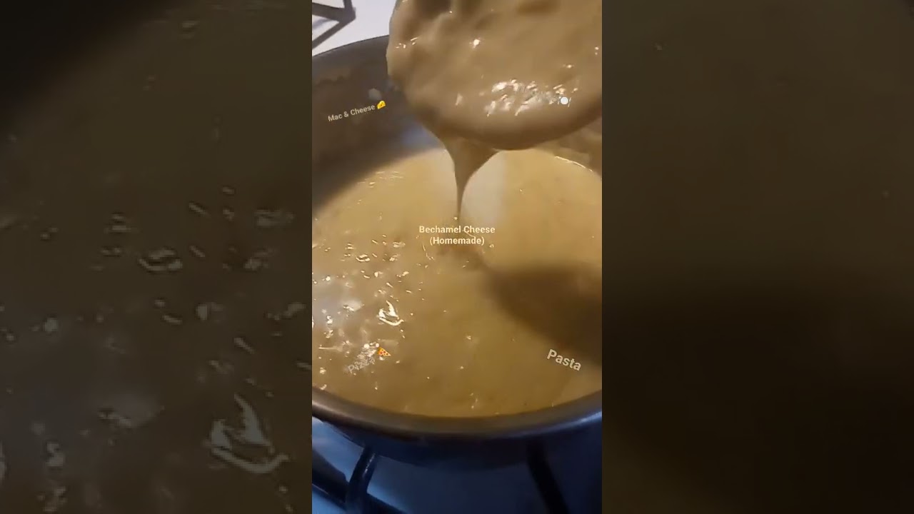 Homemade Bechamel Cheese, Innovation, 5.15.22🎬⭐⭐⭐⭐⭐💜 Flour, Butter, Milk, Cheese 🧀