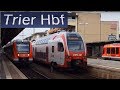 10 Min Trier Hbf: (Interna. Luxemburger Eisenbahngesellschaft ) RE, (Interna.) RB,