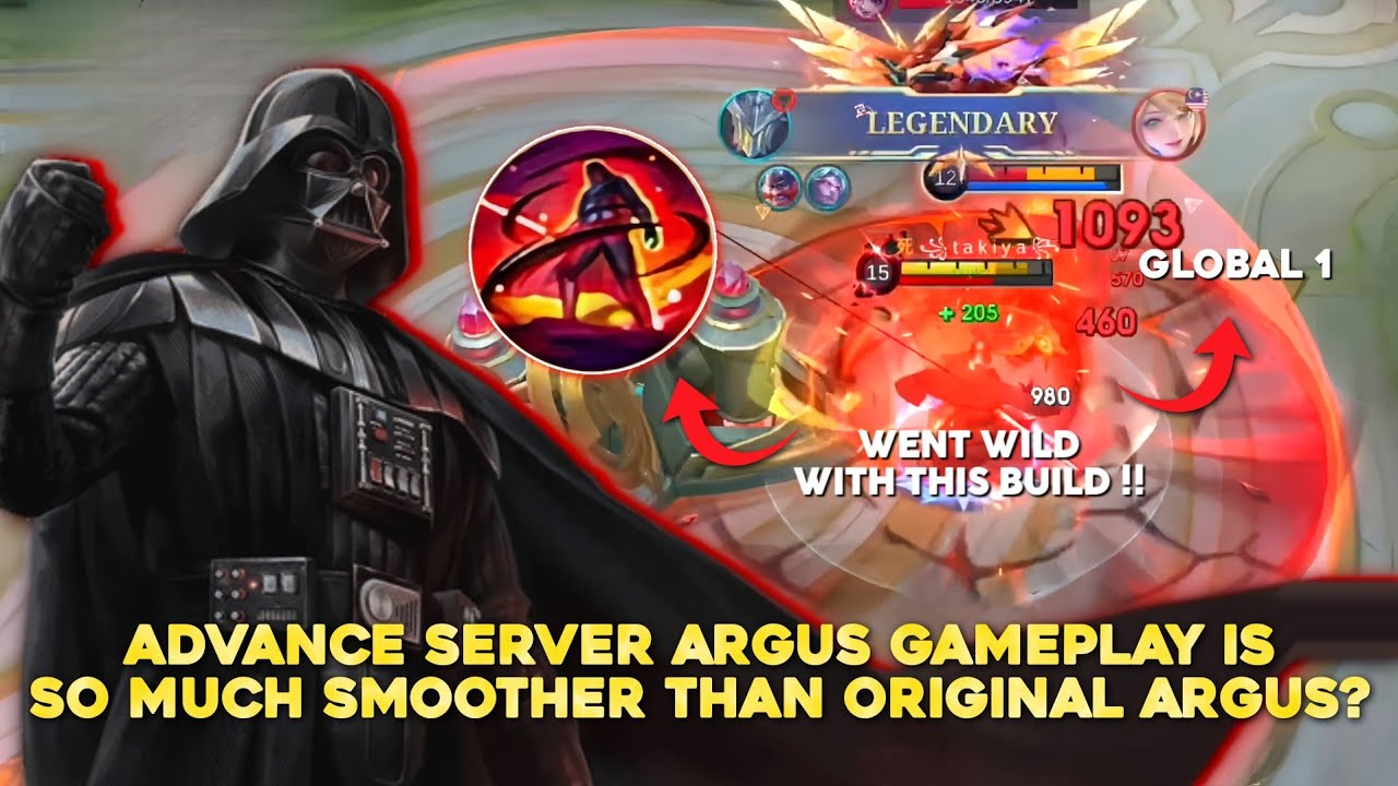 I Don't Know If It's Just Me But Argus On Advance Server Feels Smoother ~Global Argus Mobile Legends