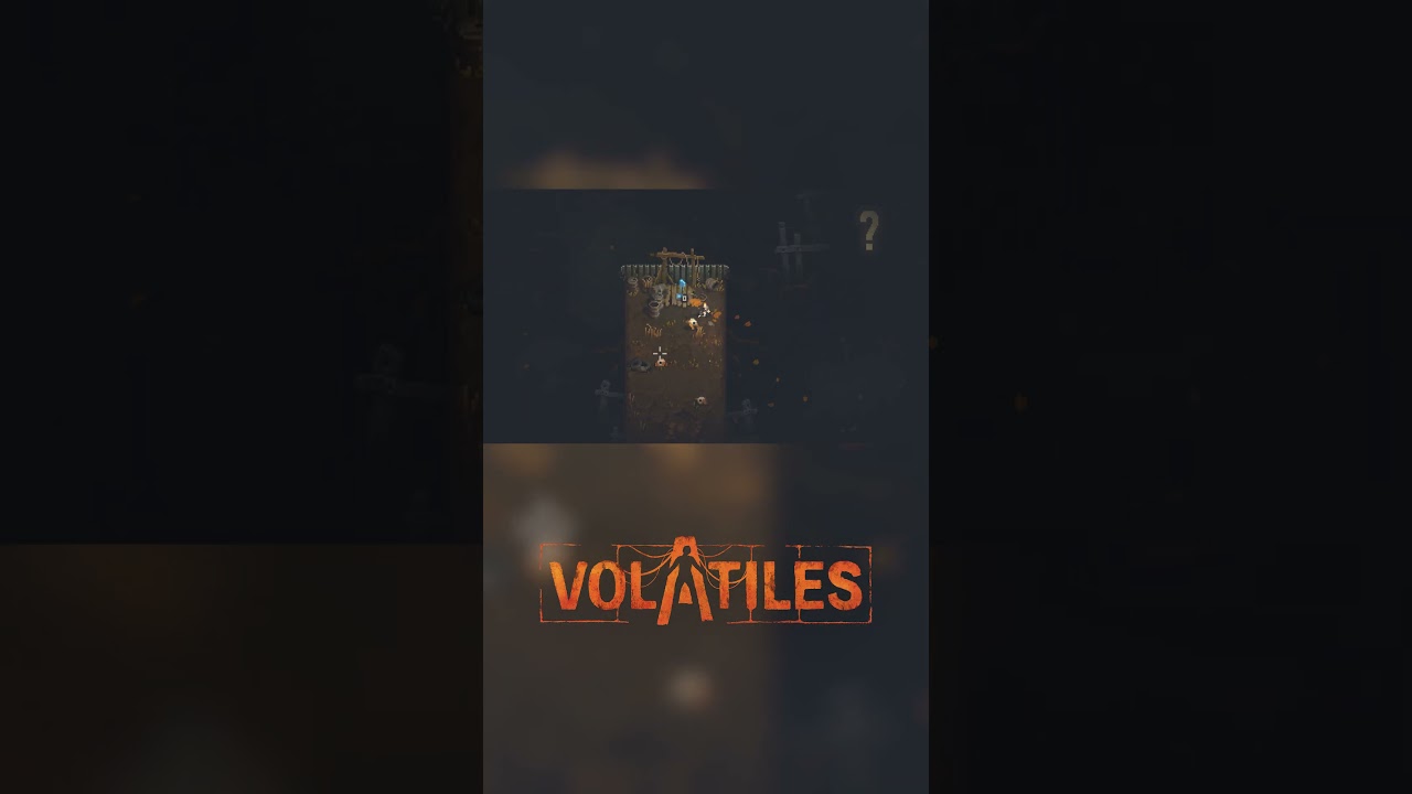 Volatiles Build your battlefield piece by piece and lay out your survival🟧 #Volatiles