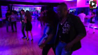 Liliana Beltran Y Felix Dancing Salsa At Salrica Dance Houston