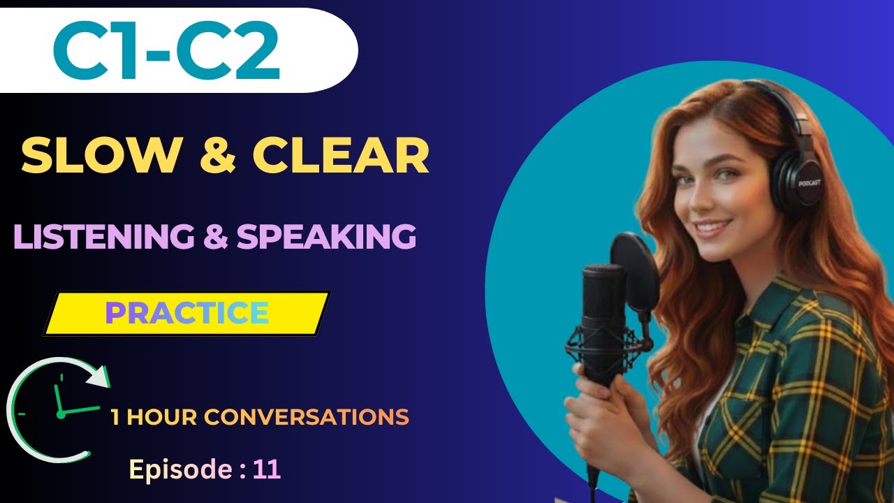 C1–C2 English Podcast | Advanced Listening & Speaking Skills (1 Hour)
