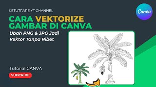 Cara Vektorize Gambar di Canva | Ubah PNG & JPG Jadi Vektor Tanpa Ribet