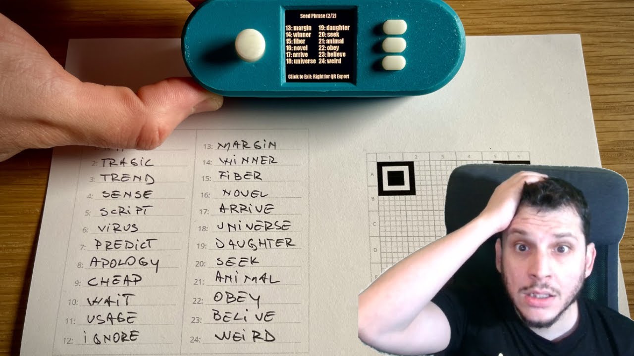 Quebrando as 12 palavras senha do bitcoin