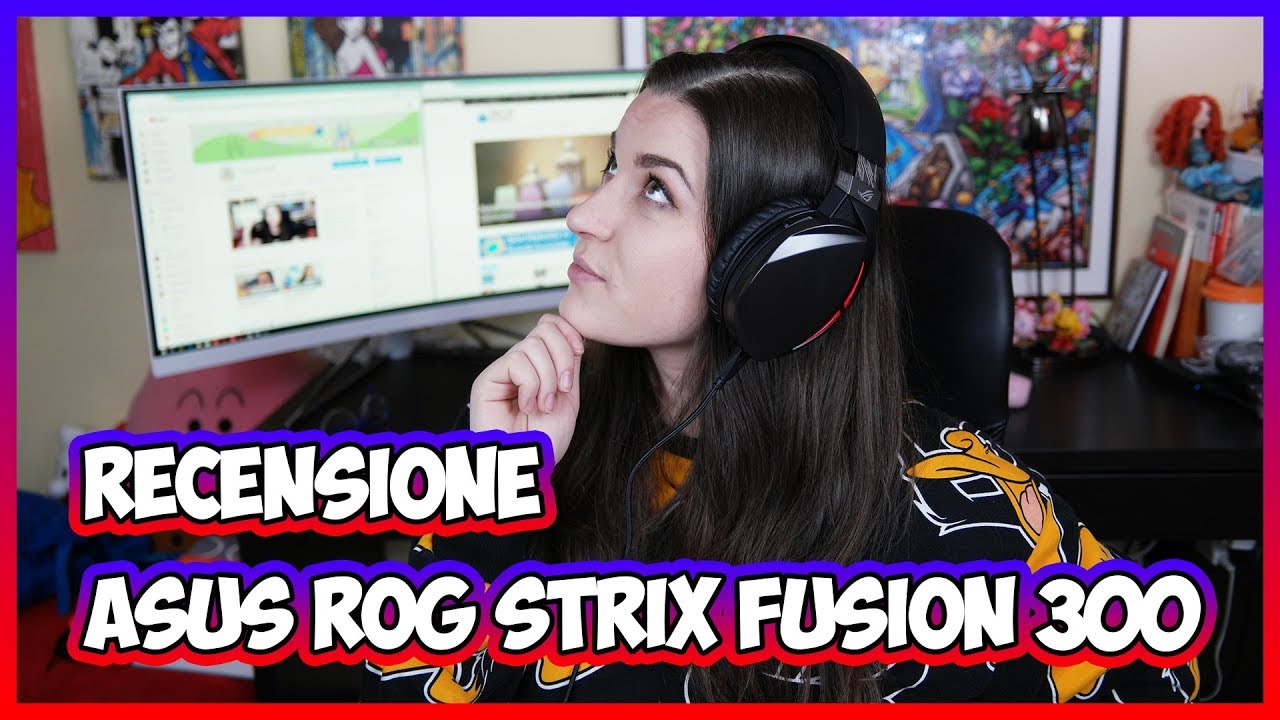 Recensione Cuffie Asus ROG Strix Fusion 300 - YouTube