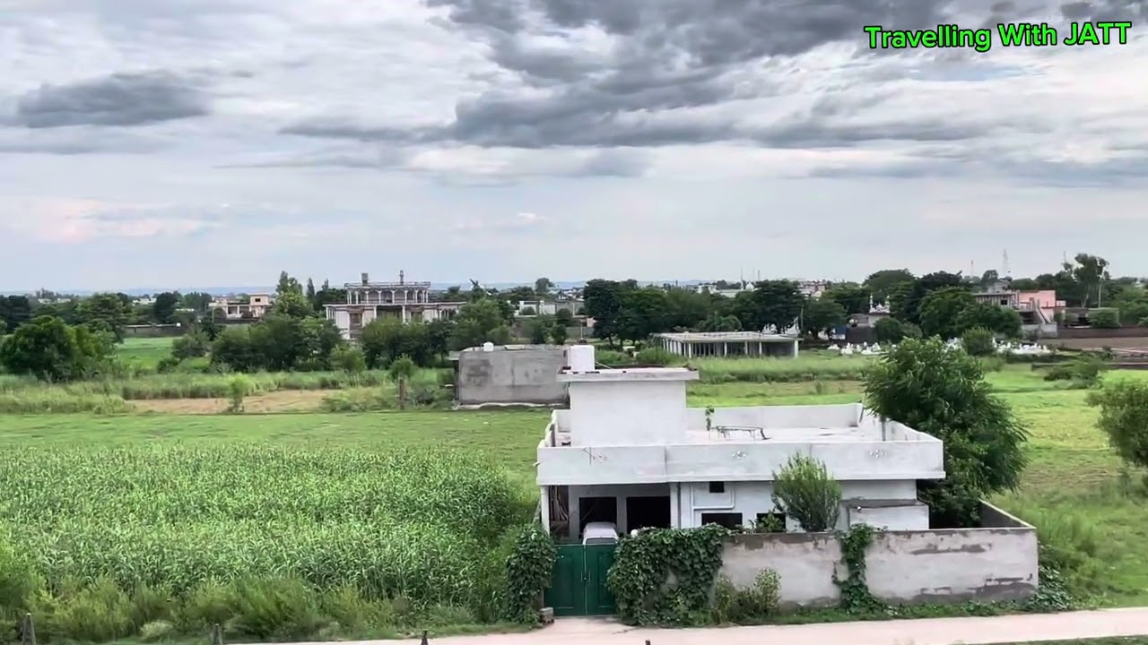 Beautiful Weather & Beautiful View of My Beautiful Village Pakhwal Jattan Jhelum.