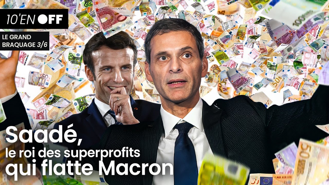 Saadé, le ROI DES SUPERPROFITS qui flatte Macron