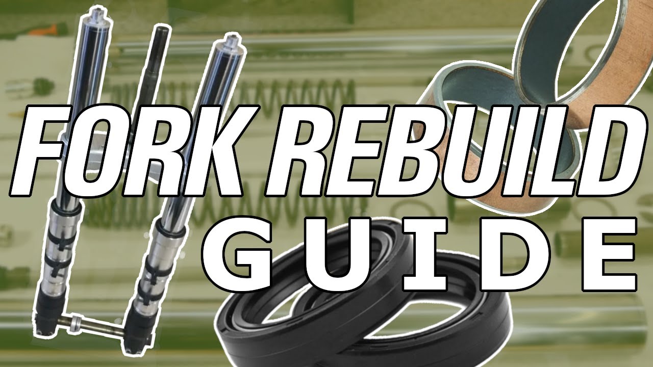 HOW TO Rebuild your motorcycle forks diy YouTube