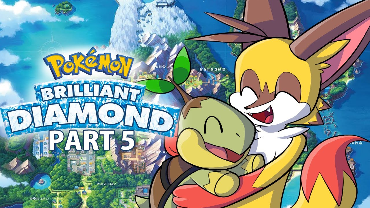 [Pokémon Brilliant Diamond] Defeating the gyms before break YouTube