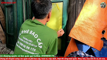 TẬP 3: CẬN CẢNH PHÂN ĐOẠN THI CÔNG QUÁN NỤ CÀ PHÊ BAO CẤP 1972s. tại TX An Khê, An Phú, Gia Lai