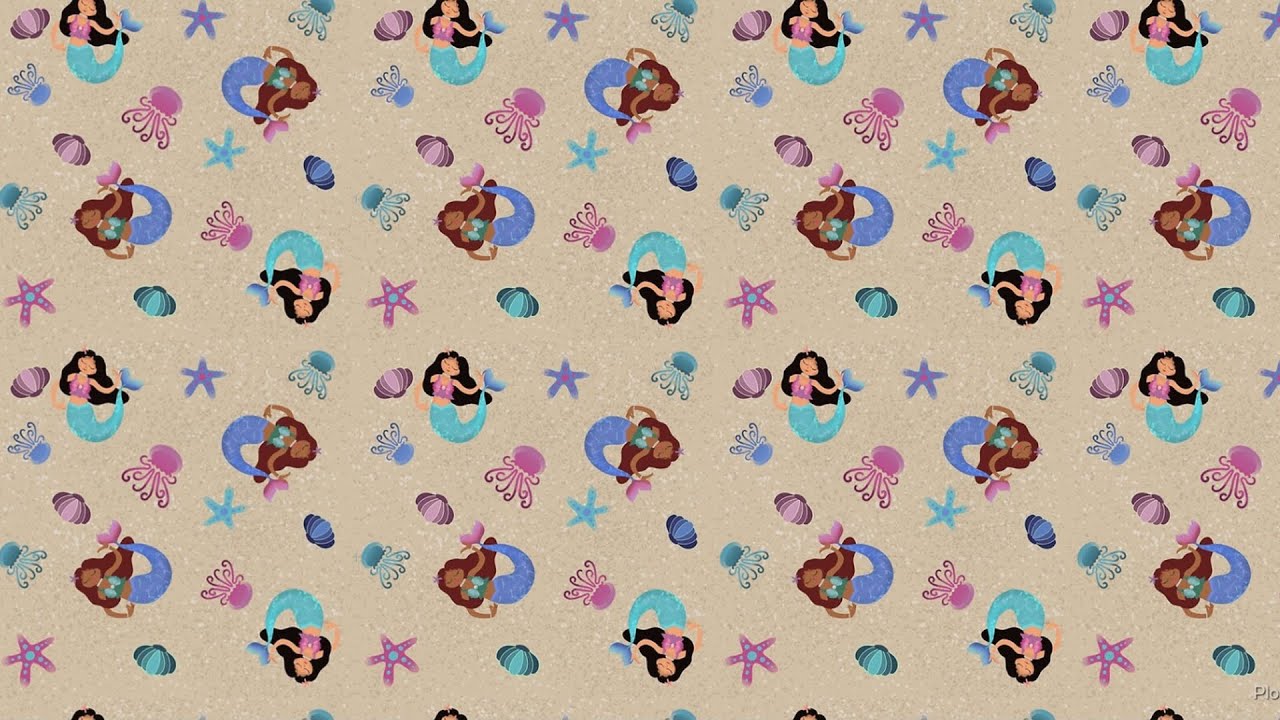 "Mermaid and Ocean friends" design