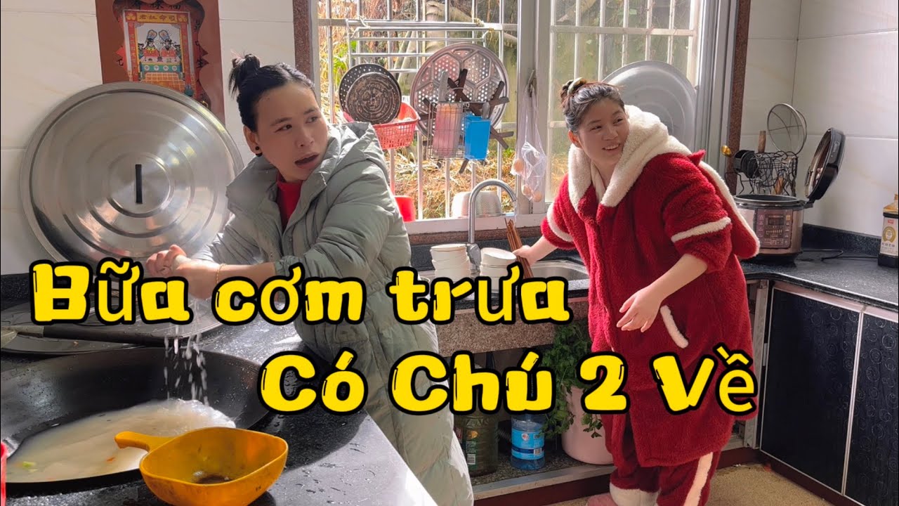 Bữa Cơm Hợp Mặt Gia Đình - Ba Mẹ Con dọn dẹp nhà cửa Chuẩn bị Tết ...