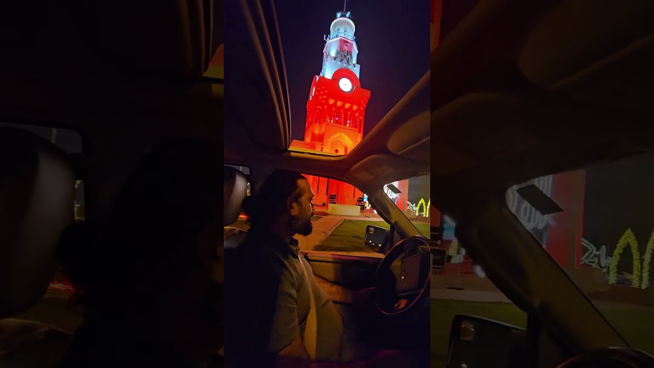 Bahrain national day lighting