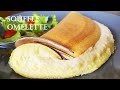 Souffle omelette fluffy foamy omelette asmr