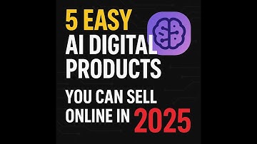 5 Easy AI Digital Products to Sell in 2025 ($50/Day Passive Income)