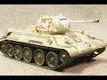 完成品模型　ソビエト中戦車　Ｔ-34/76　1/72　36269　冬季