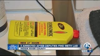 3 charged in Indian River Co. meth lab