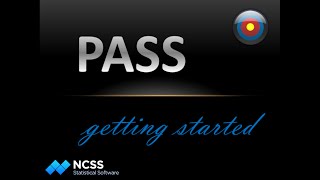 PASS Getting Started Tutorial